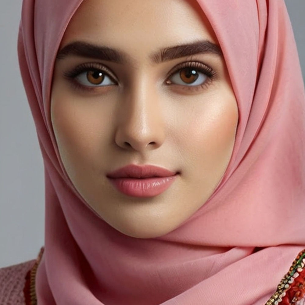 Hijab – Rosy Brown