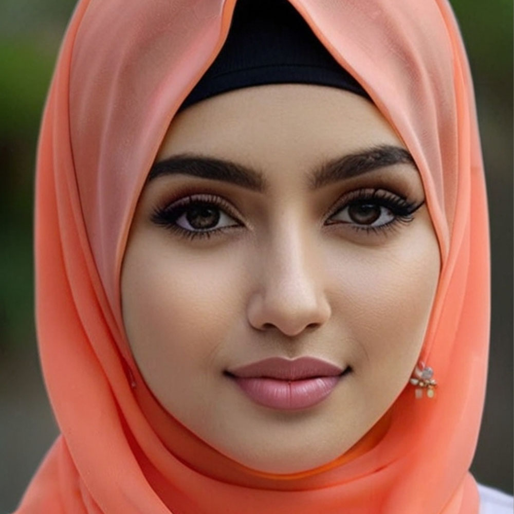 hijab-sunrise-orange-deen-clothing